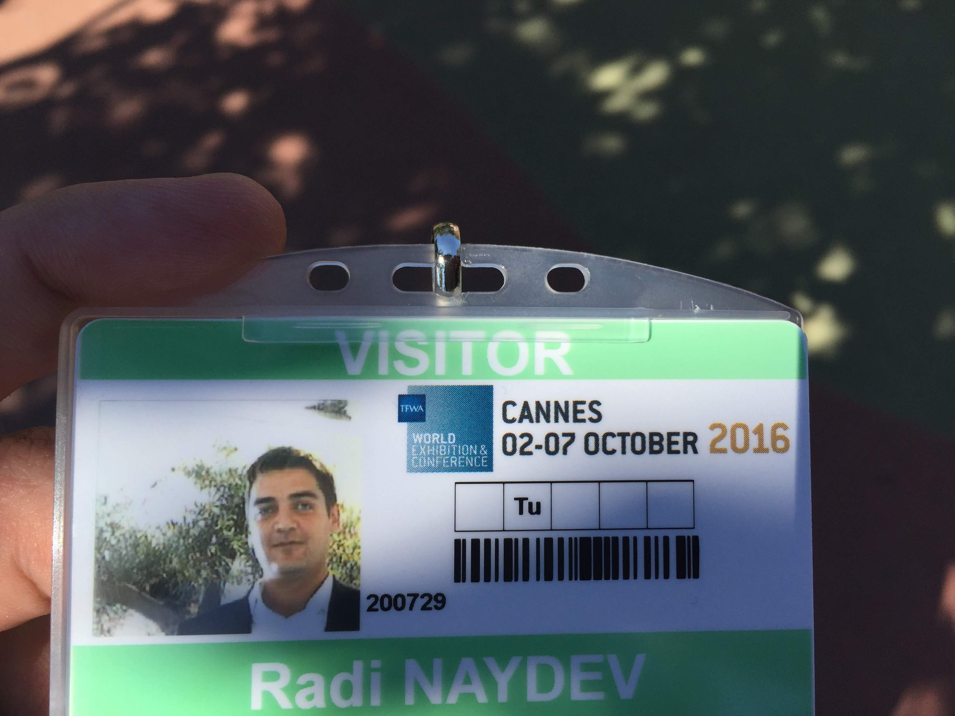 Radi Naydev Cannes